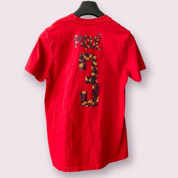 Nike Pique Spain Shirt No. 3 Size L - Picture 2 of 4